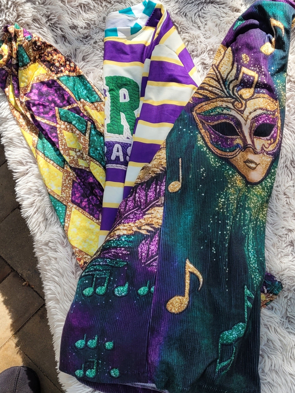 Mardi Gras Themed Shirts (Bundle Of 3)